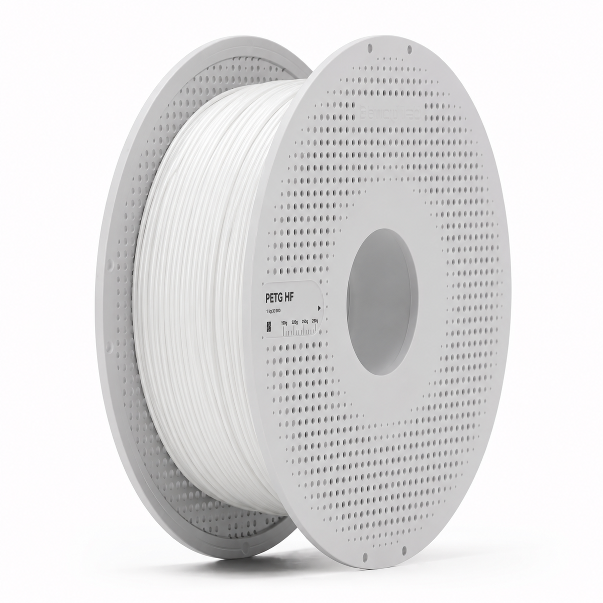 Bambu Lab PETG HF White 1kg spool — matching colour version of black product photo