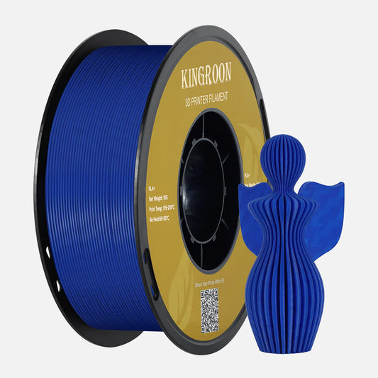 Kingroon PLA+ 3D Printer Filament 1.75mm 1kg - Blue