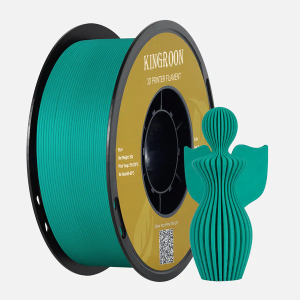 Kingroon PLA+ 3D Printer Filament 1.75mm 1kg - Green