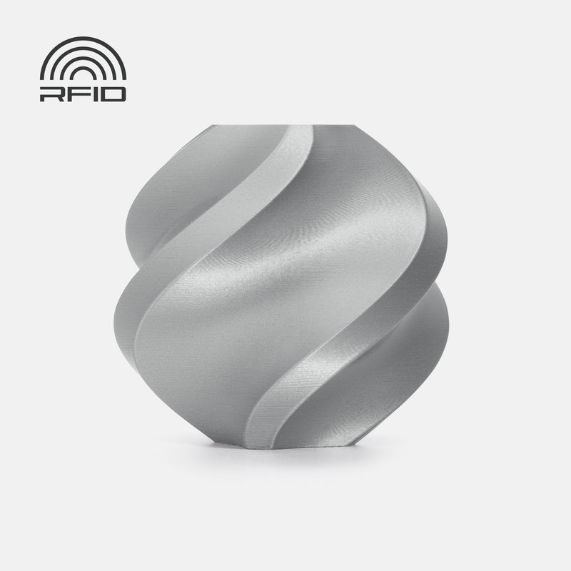 Bambu Lab PLA Basic Silver official product image